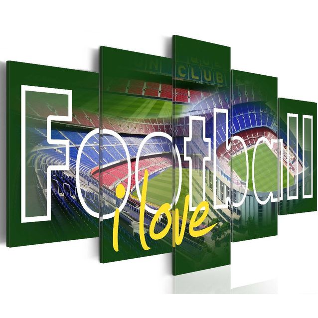 Taulu Artgeist I Love Football, eri kokoja