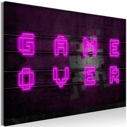 Canvas-taulu Artgeist Pink Neon, 1-osainen, leveä, eri kokoja