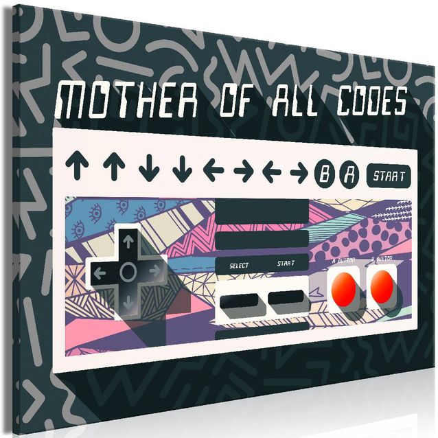 Taulu Artgeist Mother of All Codes, 1-osainen, leveä, eri kokoja