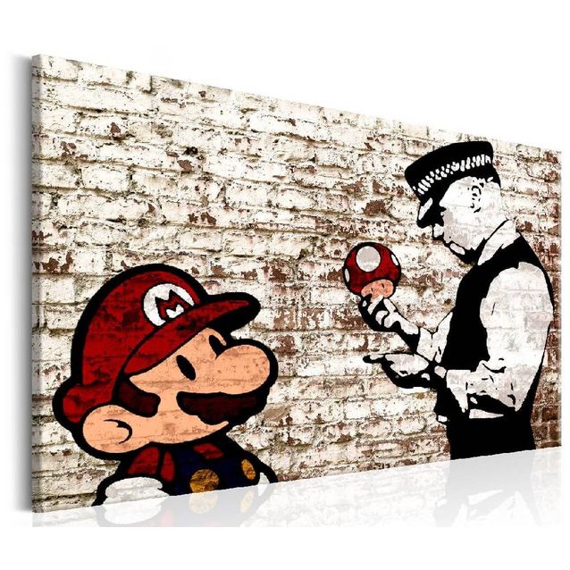 Taulu Artgeist Banksy: Torn Wall, eri kokoja