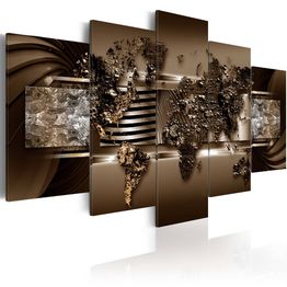 Canvas-taulu Artgeist Chocolate Map, eri kokoja