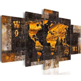 Canvas-taulu Artgeist Golden Paths, eri kokoja