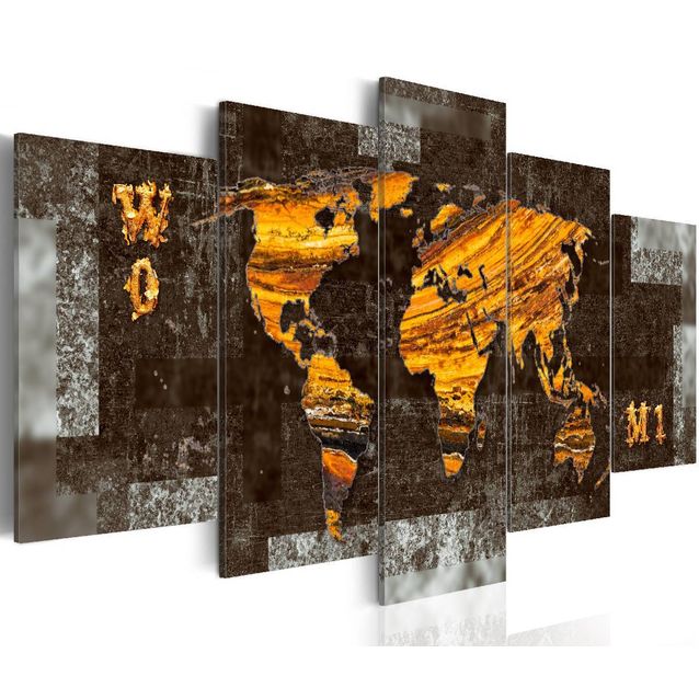 Taulu Artgeist Hidden Treasure (World Map), eri kokoja