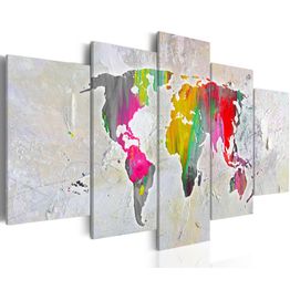 Canvas-taulu Artgeist Illustration of the World, eri kokoja