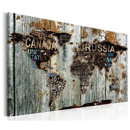 Canvas-taulu Artgeist Wooden Border, eri kokoja