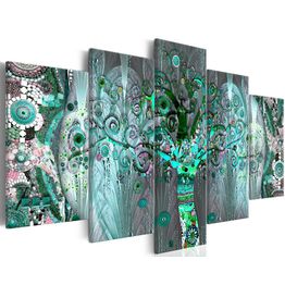 Canvas-taulu Artgeist Mosaic Tree II, eri kokoja