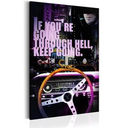 Canvas-taulu Artgeist Night Road, eri kokoja