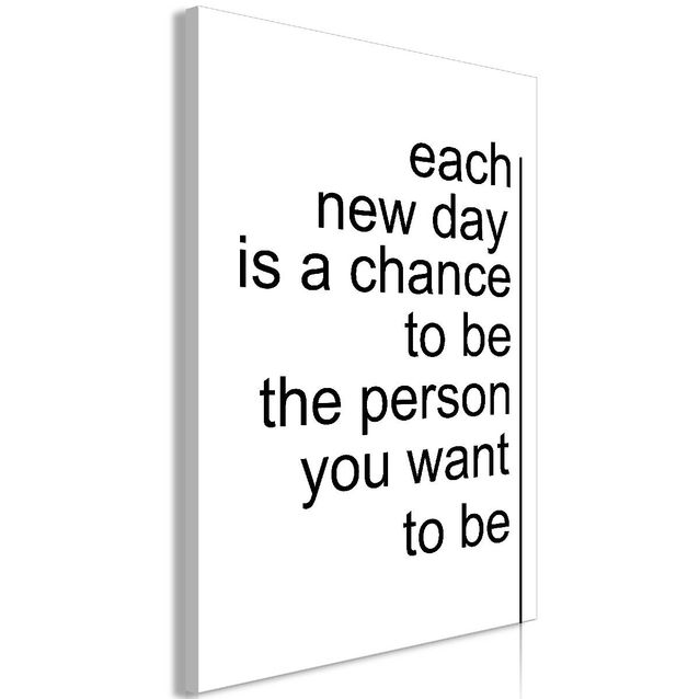 Taulu Artgeist Inspirational Quotes, 1-osainen, pystysuuntainen, eri kokoja