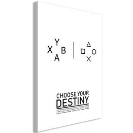 Canvas-taulu Artgeist Choose Your Destiny, 1-osainen, pystysuuntainen, eri kokoja