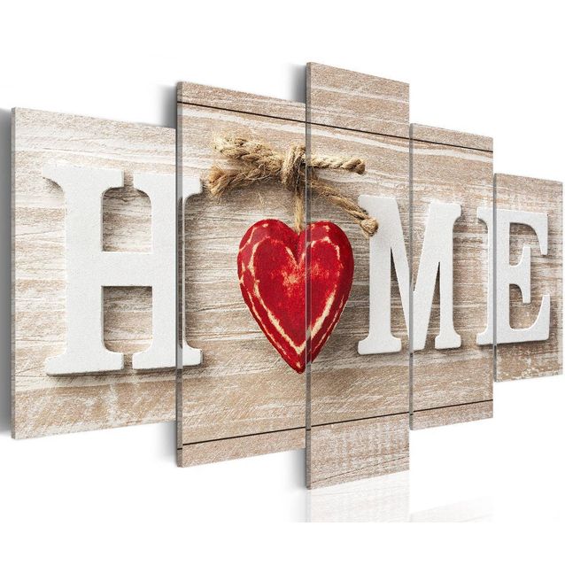 Taulu Artgeist Home: House of Love, eri kokoja