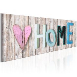 Canvas-taulu Artgeist Colourful Cottage, eri kokoja