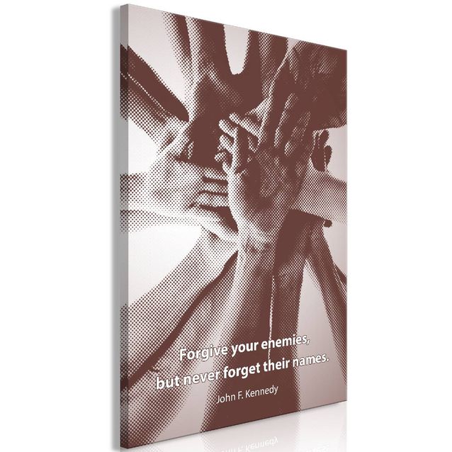 Taulu Artgeist Forgive Your Enemies, 1-osainen, pystysuuntainen, eri kokoja