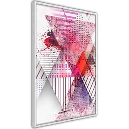 Juliste Artgeist Abstract Triangle kehyksillä eri kokoja