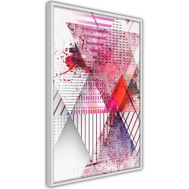 Juliste Artgeist Abstract Triangle kehyksillä eri kokoja