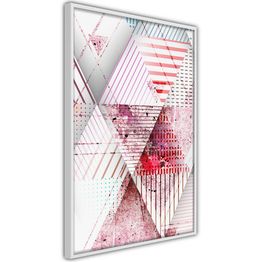 Juliste Artgeist Geometric Triangle kehyksillä eri kokoja