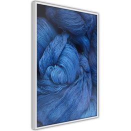 Juliste Artgeist Blue Worsted kehyksillä eri kokoja