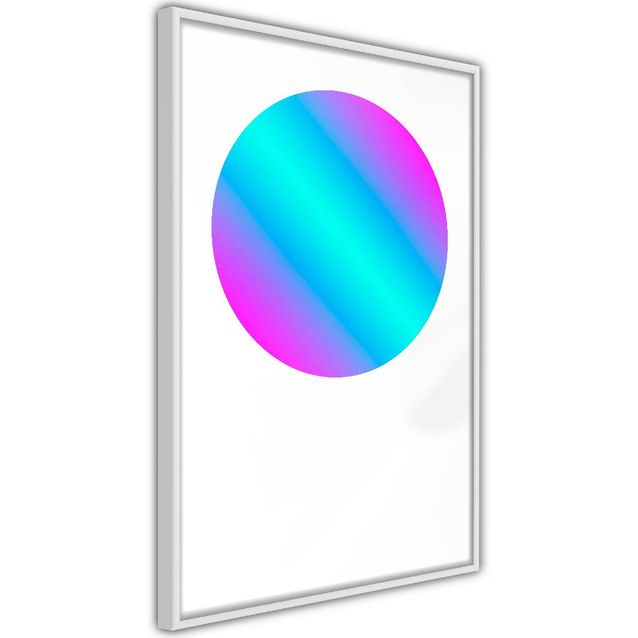 Juliste Artgeist Circle Gradient kehyksillä eri kokoja