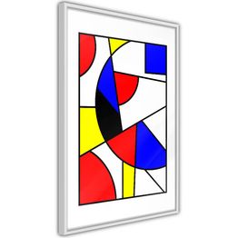 Juliste Artgeist Abstraction De Stijl kehyksillä eri kokoja