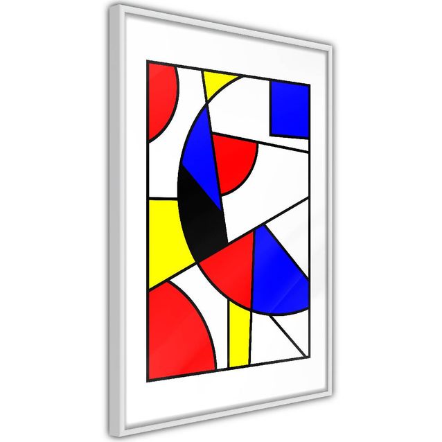 Juliste Artgeist Abstraction De Stijl kehyksillä eri kokoja