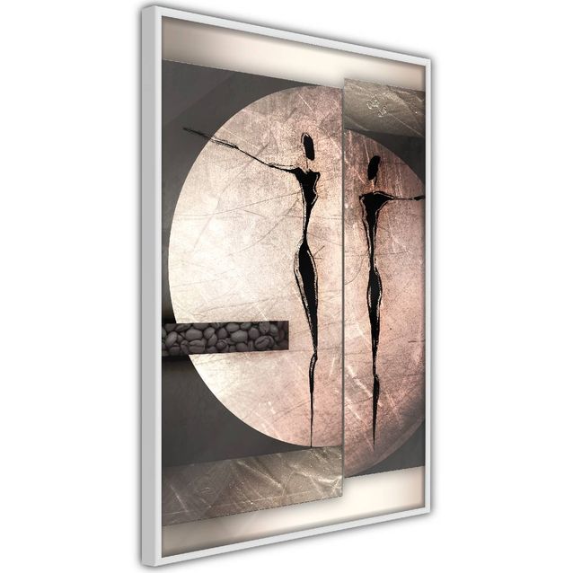 Juliste Artgeist Discussion kehyksillä eri kokoja