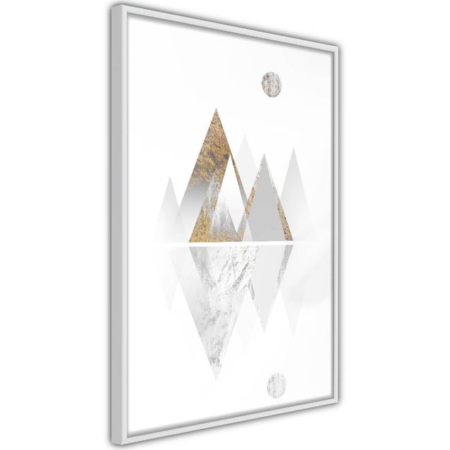 Juliste Artgeist Road to the Top beige kehyksillä eri kokoja