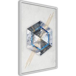 Juliste Artgeist Hexagonal Eye kehyksillä eri kokoja