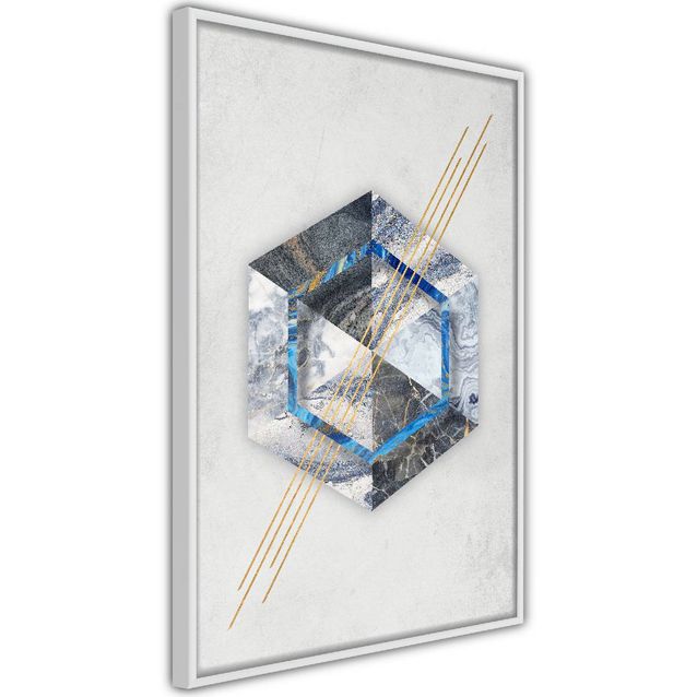 Juliste Artgeist Hexagonal Eye kehyksillä eri kokoja