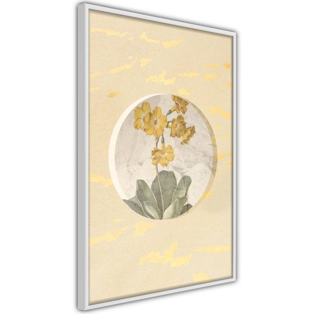 Juliste Artgeist Flower In Circle kehyksillä eri kokoja