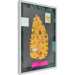 Juliste Artgeist Golden Leaf kehyksillä eri kokoja