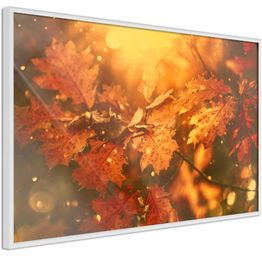 Juliste Artgeist Dancing Leaves kehyksillä eri kokoja