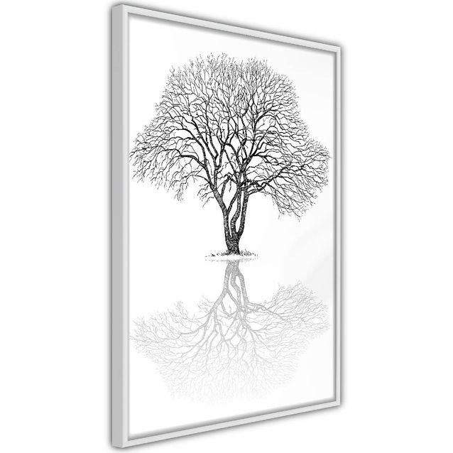 Juliste Artgeist Reflection Tree kehyksillä eri kokoja