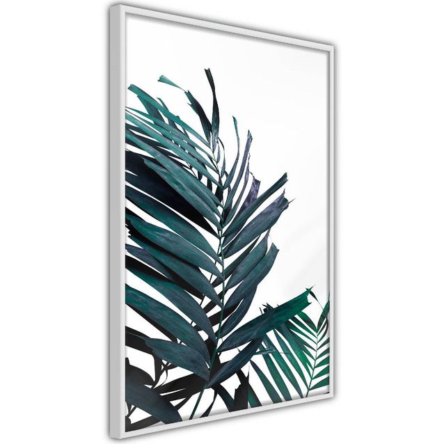 Juliste Artgeist Emerald Leaves kehyksillä eri kokoja