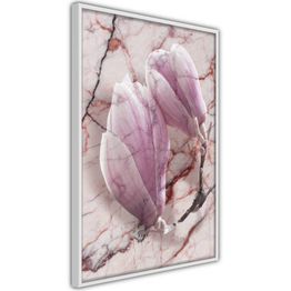 Juliste Artgeist Marble Magnolia kehyksillä eri kokoja