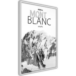 Juliste Artgeist Mont Blanc kehyksillä eri kokoja
