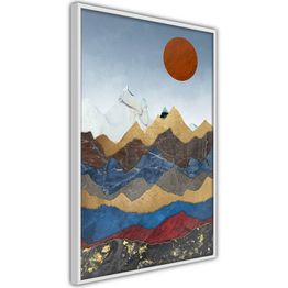 Juliste Artgeist Colombia's Heart kehyksillä eri kokoja