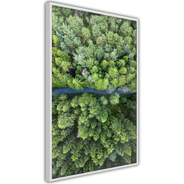 Juliste Artgeist Road Through Forest kehyksillä eri kokoja