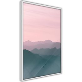 Juliste Artgeist Mountain At Sunrise kehyksillä eri kokoja
