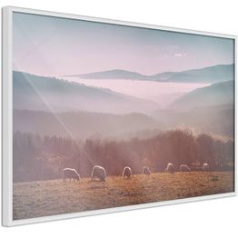 Juliste Artgeist Flock of Sheep kehyksillä eri kokoja