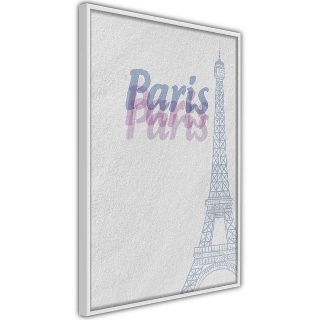 Juliste Artgeist Paris in Watercolours kehyksillä eri kokoja