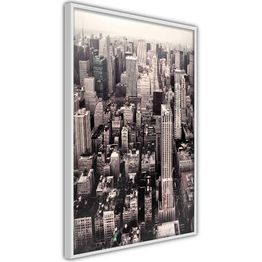 Juliste Artgeist Manhattan In Sepia kehyksillä eri kokoja