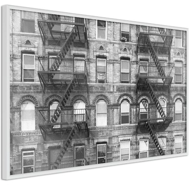 Juliste Artgeist Brick Apartment kehyksillä eri kokoja