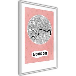 Juliste Artgeist Central London kehyksillä eri kokoja