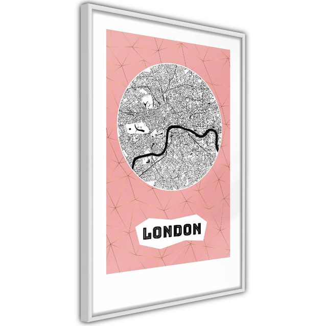 Juliste Artgeist Central London kehyksillä eri kokoja