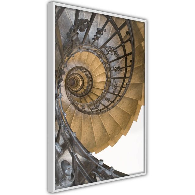 Juliste Artgeist Architectural Snail kehyksillä eri kokoja