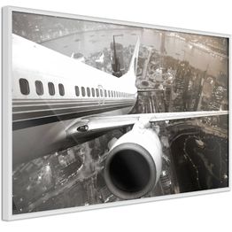 Juliste Artgeist Airplane Take Off kehyksillä eri kokoja