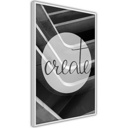 Juliste Artgeist Create kehyksillä eri kokoja