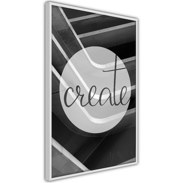 Juliste Artgeist Create kehyksillä eri kokoja