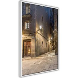 Juliste Artgeist Charming Alley kehyksillä eri kokoja