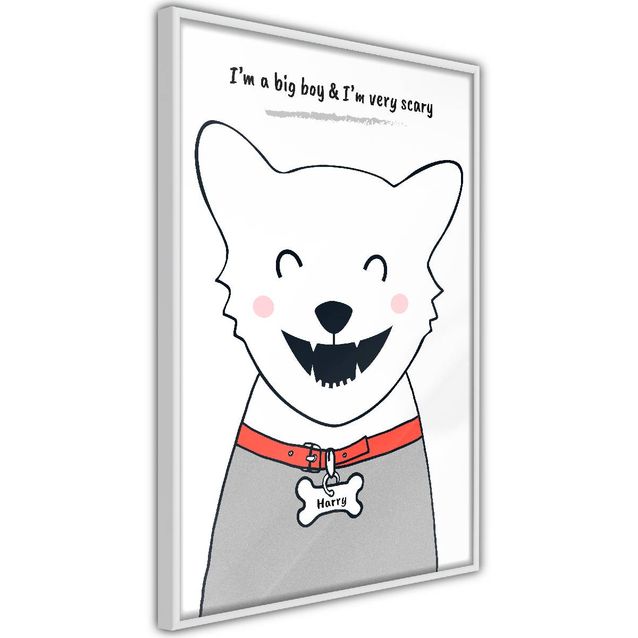 Juliste Artgeist Doggy Harry kehyksillä eri kokoja