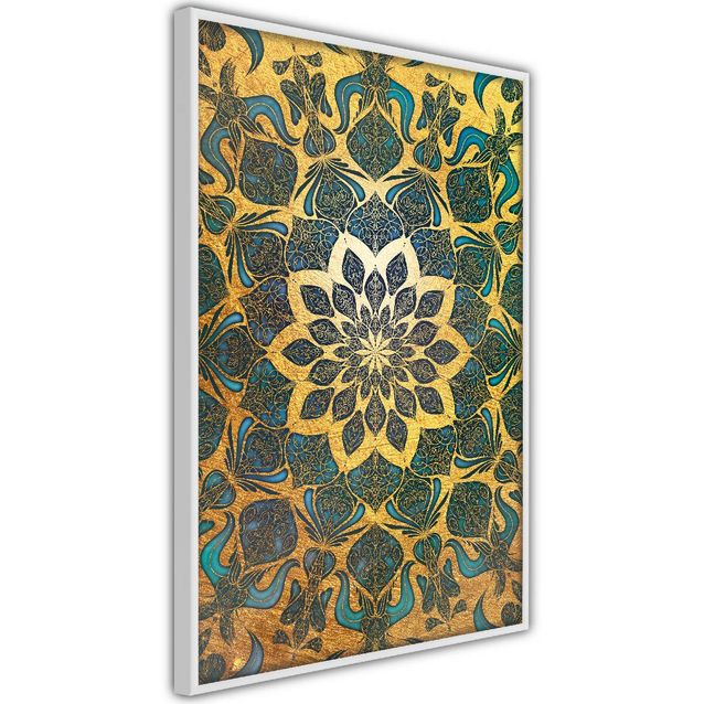 Juliste Artgeist Gold of India kehyksillä eri kokoja